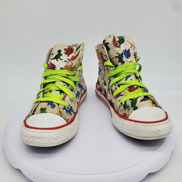 Converse Shoe Youth 13C All-Star Dinoverse Chuck Taylor High Top 663636C - Picture 2 of 9